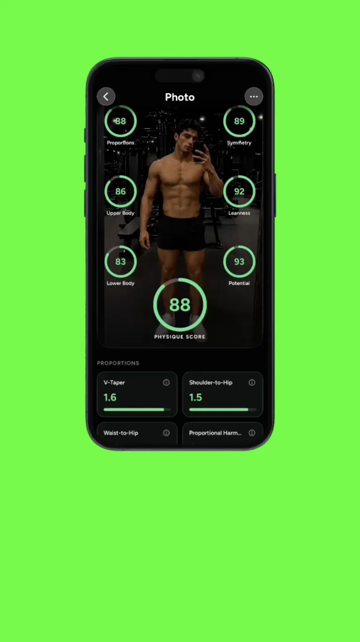 Vertical phone clip recorded against a green background before chroma key removal